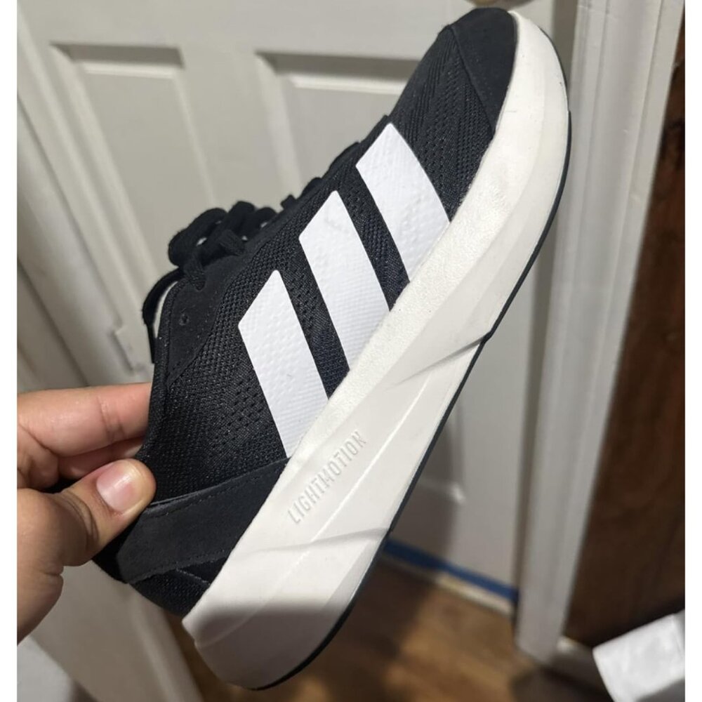 🆕Adidas Mens Black/White/White Imported Lace-Up Ultradream DNA Sneakers
